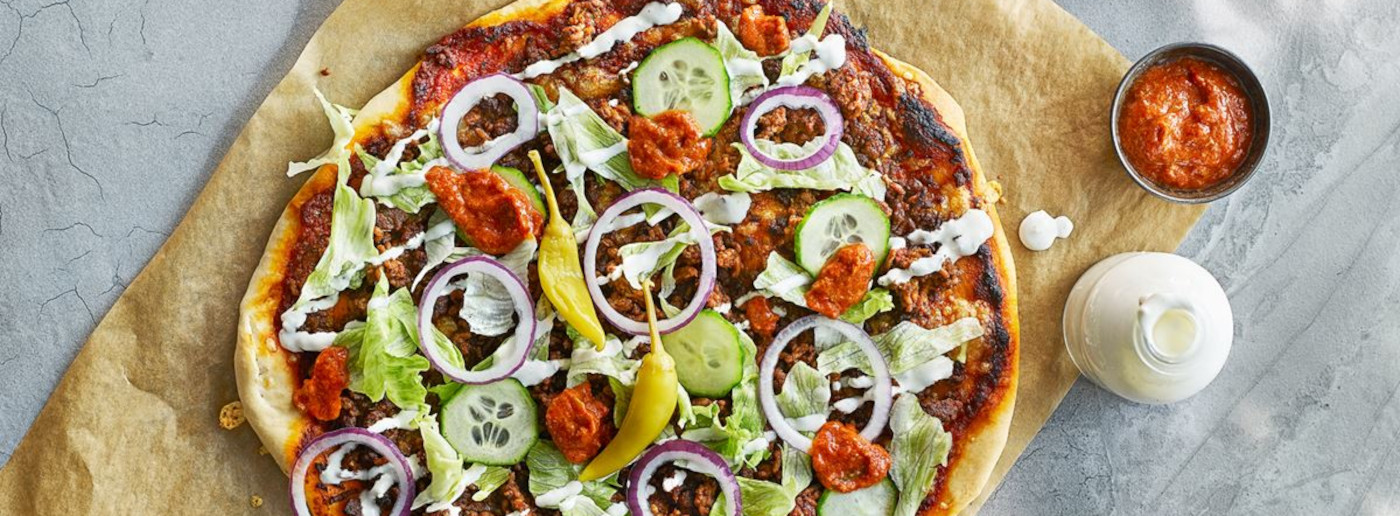 ケバブピザメインイメージ